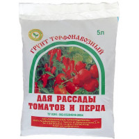Грунт торфонавозный томатный 5л Параньга